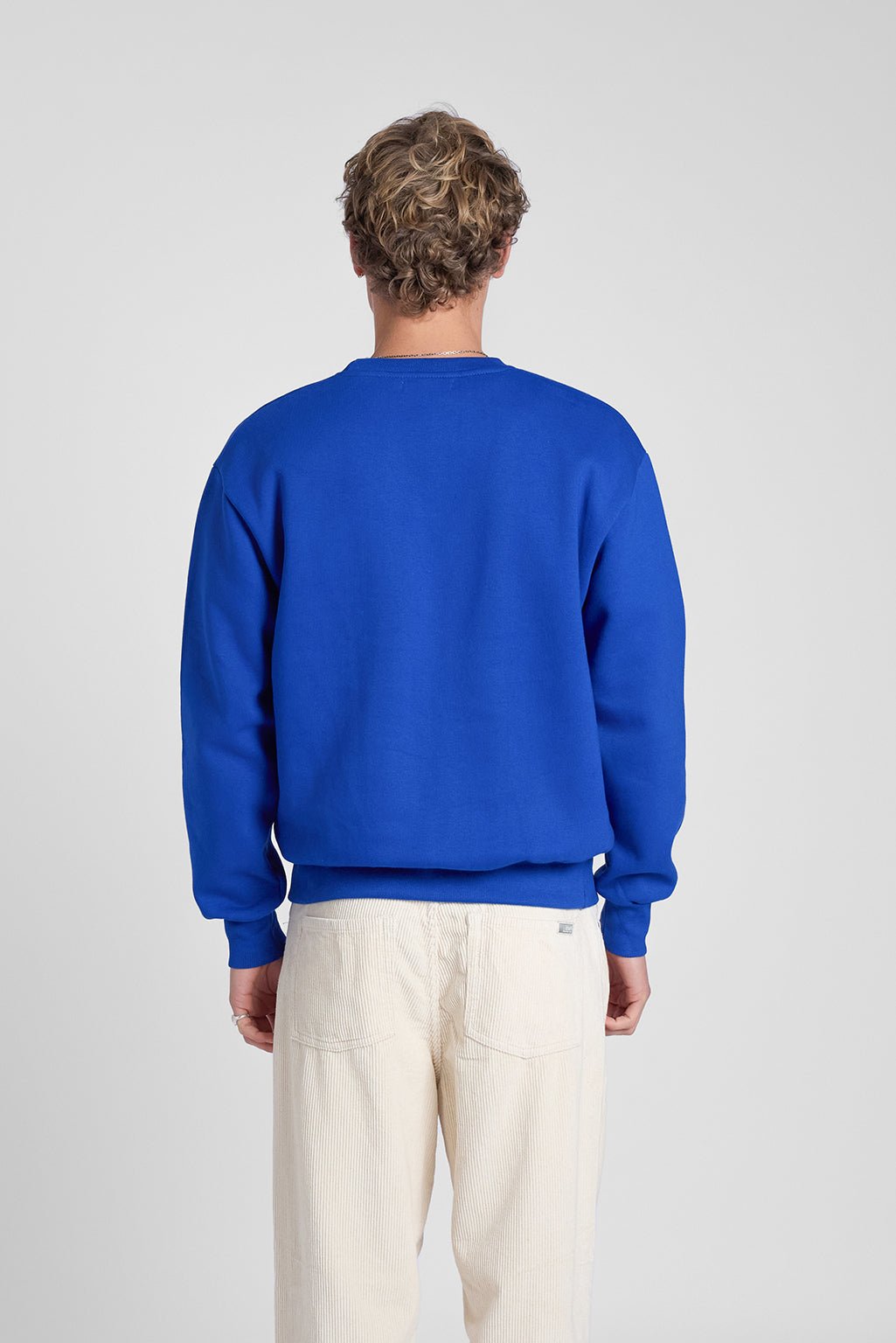 Je t'aime Crewneck | Embroidered Sweatshirt | Blue